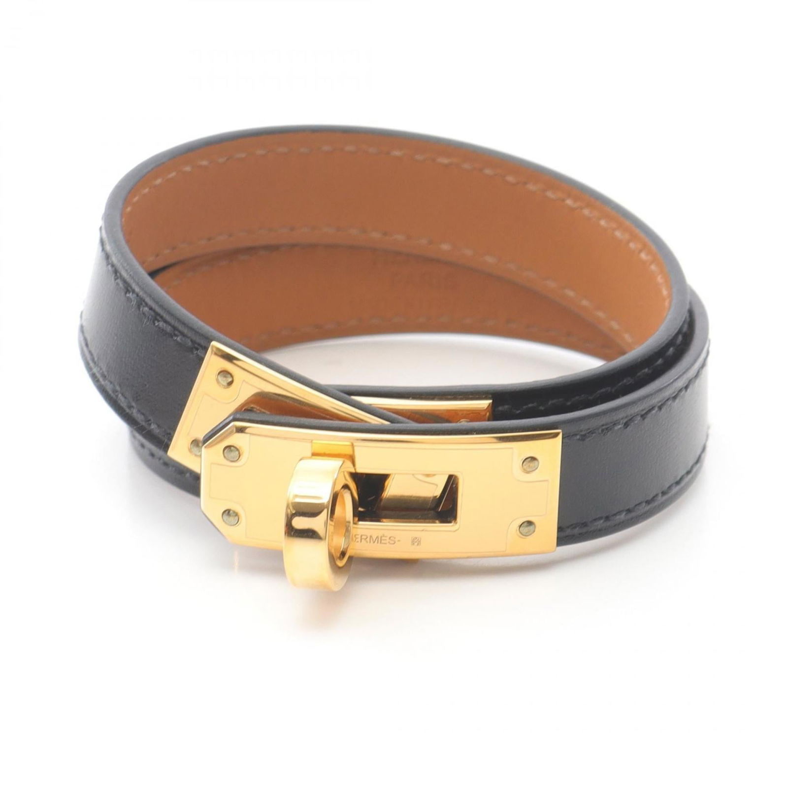 Leather Hermes Charm Bracelet Box Calf (1 of 6)