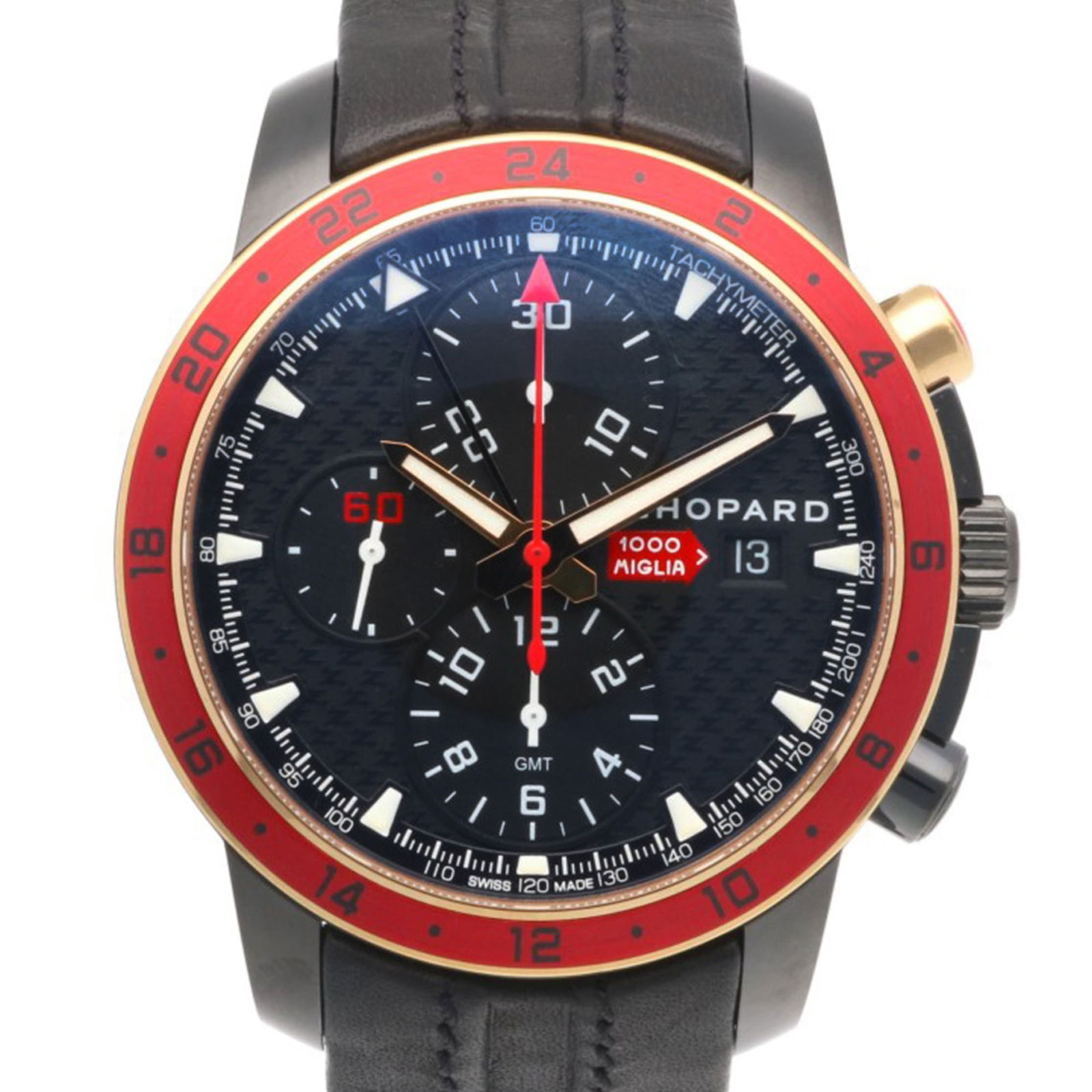 Wristwatch Chopard: Wristwatch Chopard This listing features Wristwatch Chopard. Item specifics are provided below. Item Specifics: Brand: Chopard Type: Wristwatch Style: Sport Gender: Men Material (Case): Pink Gold, Sta