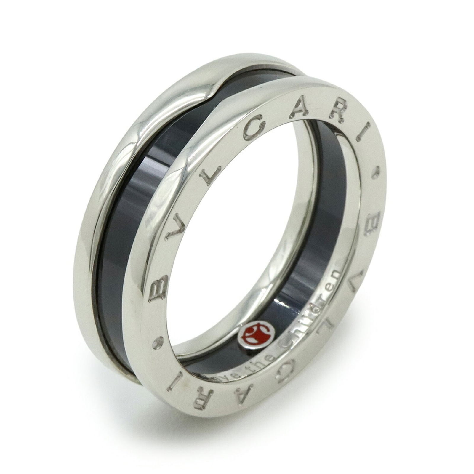 Silver 925 - Bvlgari Band Ring Ceramic: Silver 925 - Bvlgari Band Ring Ceramic This listing features Silver 925 - Bvlgari Band Ring Ceramic. Item specifics are provided below. Item Specifics: Brand: Bvlgari Type: Band Ring Gender: Men Color