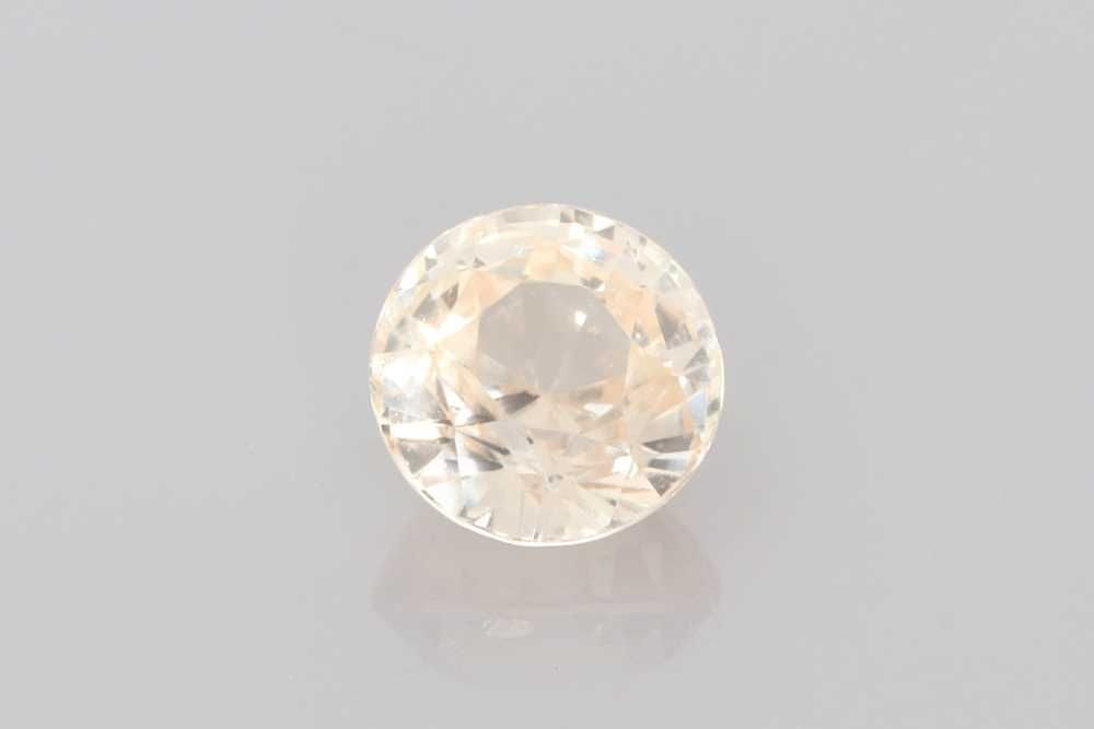 Loose Sapphire Gemstone - Round 1.71ct Orange EC: Loose Sapphire Gemstone - Round 1.71ct Orange EC This listing features Loose Sapphire Gemstone - Round 1.71ct Orange EC. Item specifics are provided below. Item Specifics: Type: Sapphire Carat: 1.71 C