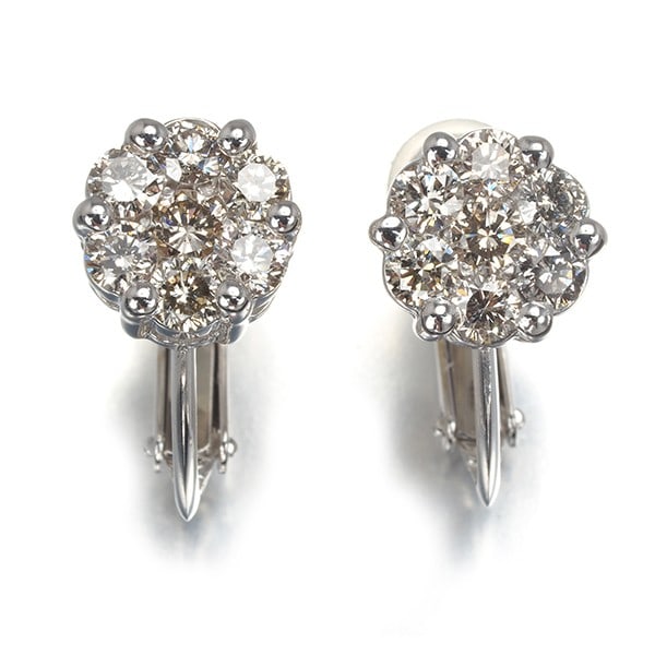 14K Diamond 0.50Ct/ 0.50Ct Circle Flower Earrings 18K/: 14K Diamond 0.50Ct/ 0.50Ct Circle Flower Earrings 18K/ This listing features 14K Diamond 0.50Ct/ 0.50Ct Circle Flower Earrings 18K/. Item specifics are provided below. Item Specifics: Country Of Origi