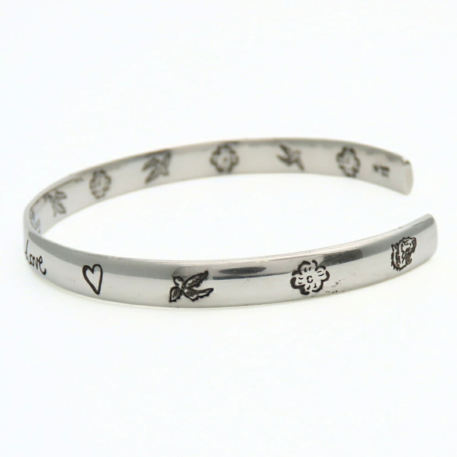 925 Gucci Bangle Silver - 3