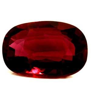 Loose Ruby Gemstone - GIA Cushion 1.03ct Red SI (1 of 1)
