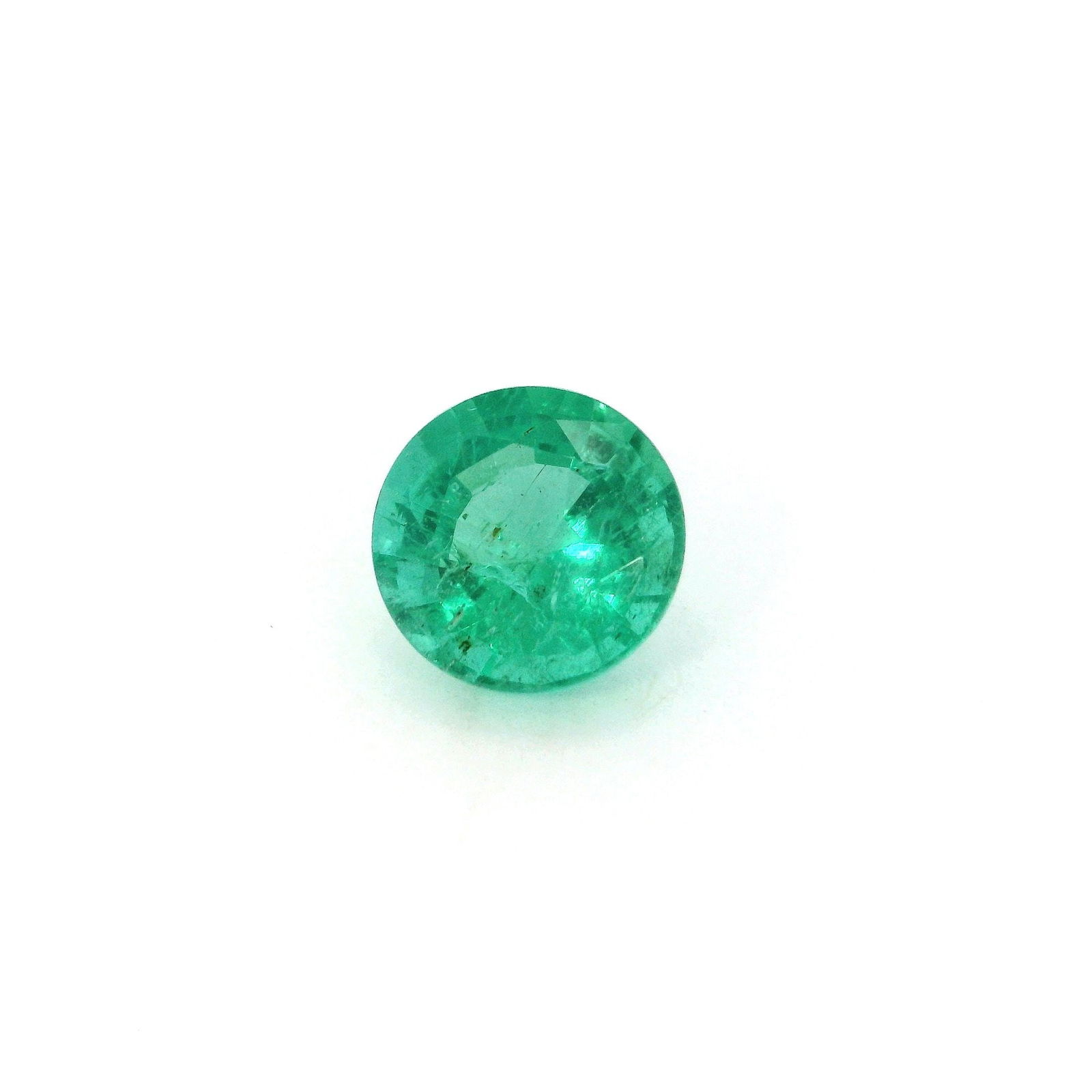 Loose Emerald Gemstone - GSI Round 1.55ct Green MI (1 of 1)