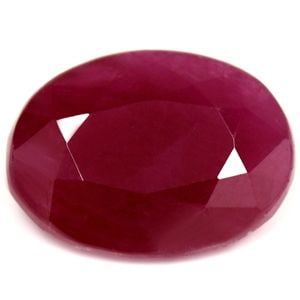Loose Ruby Gemstone - GIA Oval 3.62ct Red SI (1 of 1)