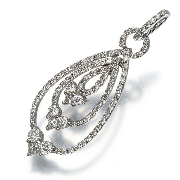 Gold Diamond 0.60Ct Heart Pendant 18K 750 White: Gold Diamond 0.60Ct Heart Pendant 18K 750 White This listing features Gold Diamond 0.60Ct Heart Pendant 18K 750 White. Item specifics are provided below. Item Specifics: Metal: White Gold Metal