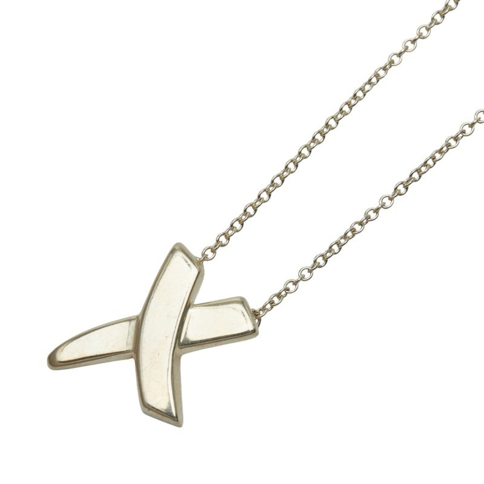 Women Tiffany & Co. Kiss Necklace in 925 Sterling Silver for: Women Tiffany & Co. Kiss Necklace in 925 Sterling Silver for This listing features Women Tiffany & Co. Kiss Necklace in 925 Sterling Silver for. Item specifics are provided below. Item Specifics: Bran