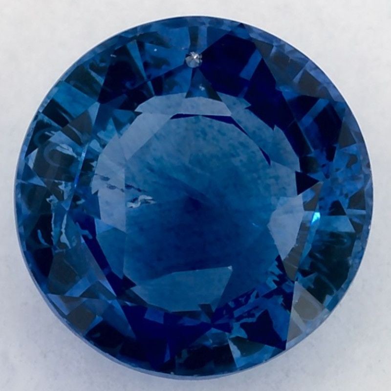 Loose Sapphire Gemstone - Round 2.59ct Blue SI (1 of 1)