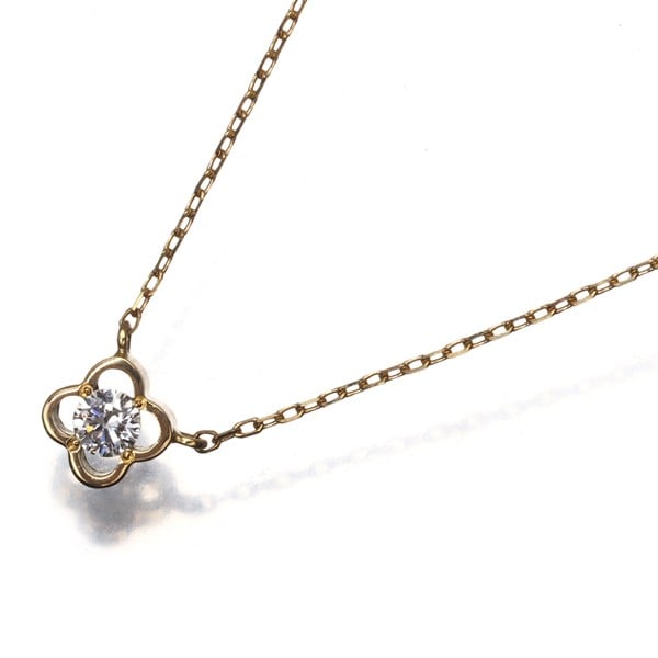 Gold Ahkah Necklace Diamond Rosee Flower Solitaire 18K 750 Yellow: Gold Ahkah Necklace Diamond Rosee Flower Solitaire 18K 750 Yellow This listing features Gold Ahkah Necklace Diamond Rosee Flower Solitaire 18K 750 Yellow. Item specifics are provided below. Item Speci