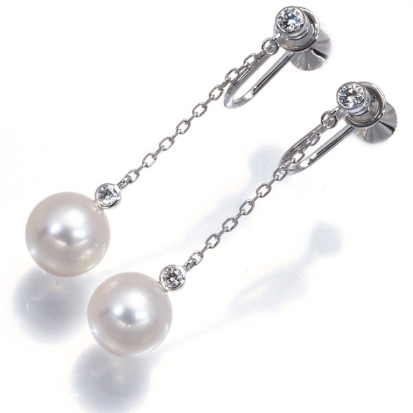 Gold Mikimoto Earrings Akoya Pearl 8.9Mm Diamond 18K 750 White: Gold Mikimoto Earrings Akoya Pearl 8.9Mm Diamond 18K 750 White This listing features Gold Mikimoto Earrings Akoya Pearl 8.9Mm Diamond 18K 750 White. Item specifics are provided below. Item Specifics: