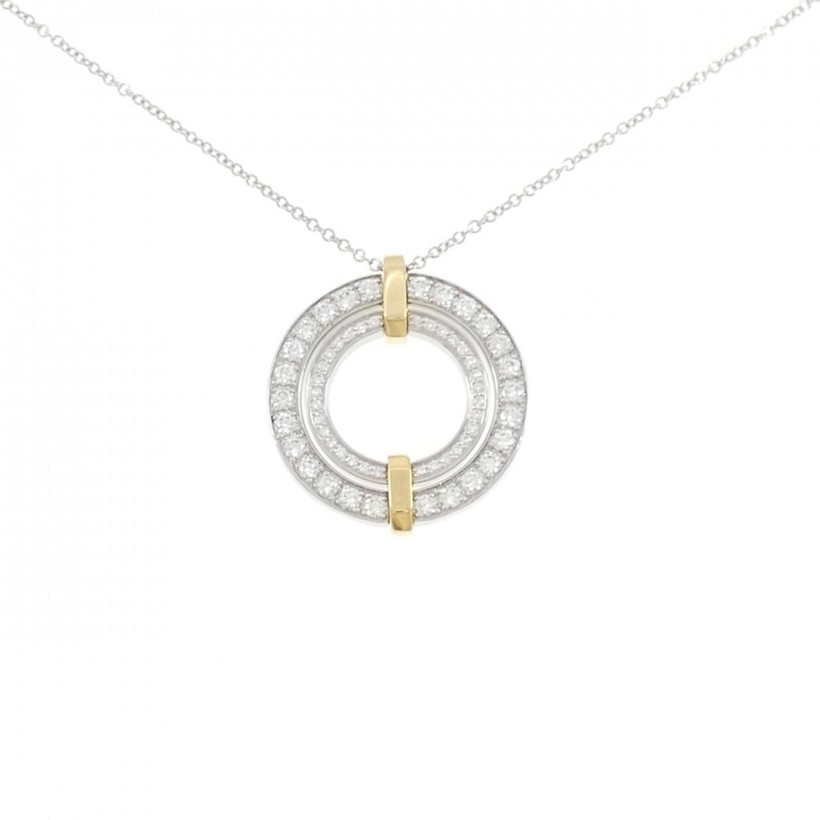 0.69ct Tiffany Edge Small Necklace: 0.69ct Tiffany Edge Small Necklace This listing features 0.69ct Tiffany Edge Small Necklace. Item specifics are provided below. Item Specifics: Brand: Tiffany Necklace Type: Necklace Pendant Type: Pen