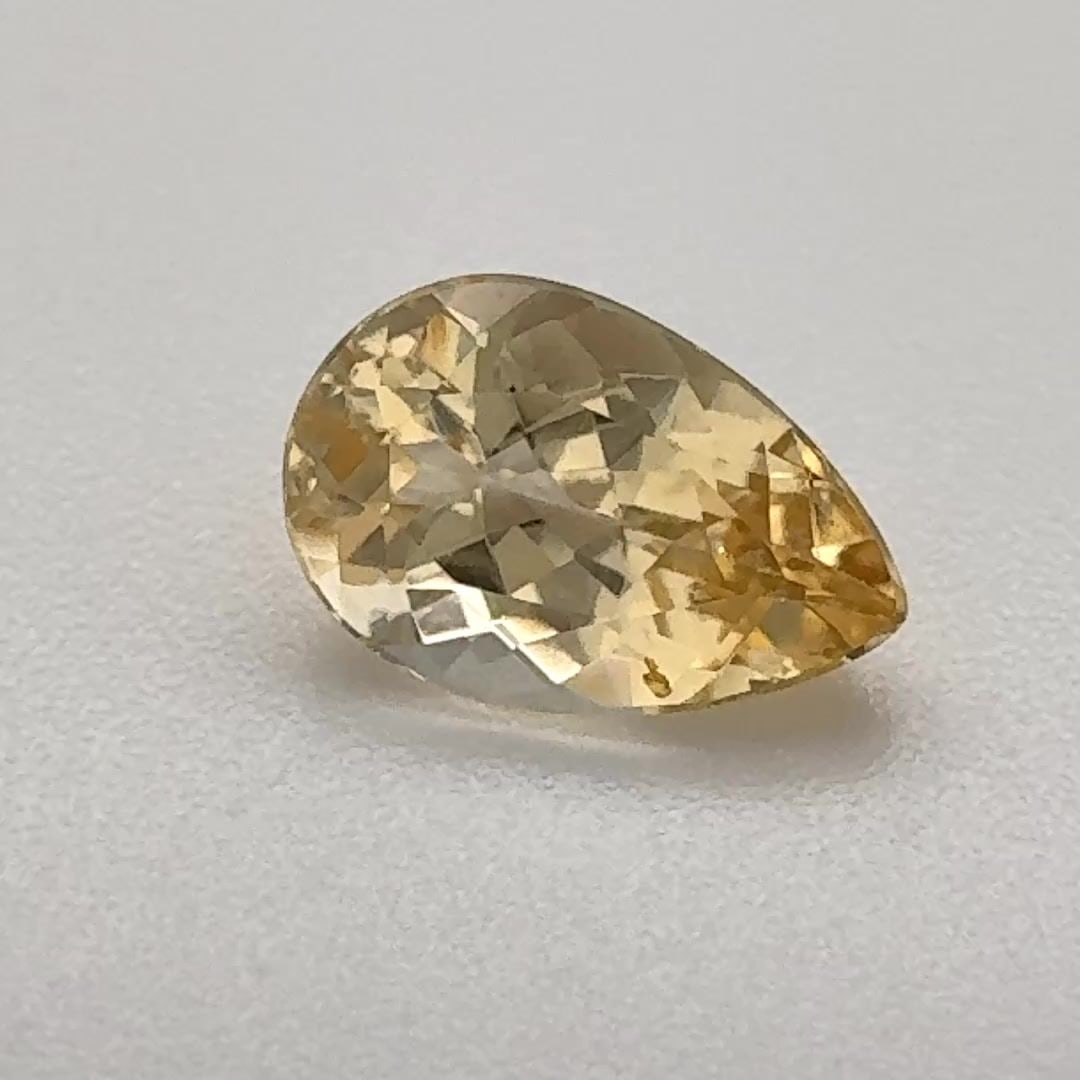 Loose Topaz Gemstone - Pear 1.14ct Yellow SI: Loose Topaz Gemstone - Pear 1.14ct Yellow SI This listing features Loose Topaz Gemstone - Pear 1.14ct Yellow SI. Item specifics are provided below. Item Specifics: Type: Topaz Carat: 1.14 Cut: Faceted