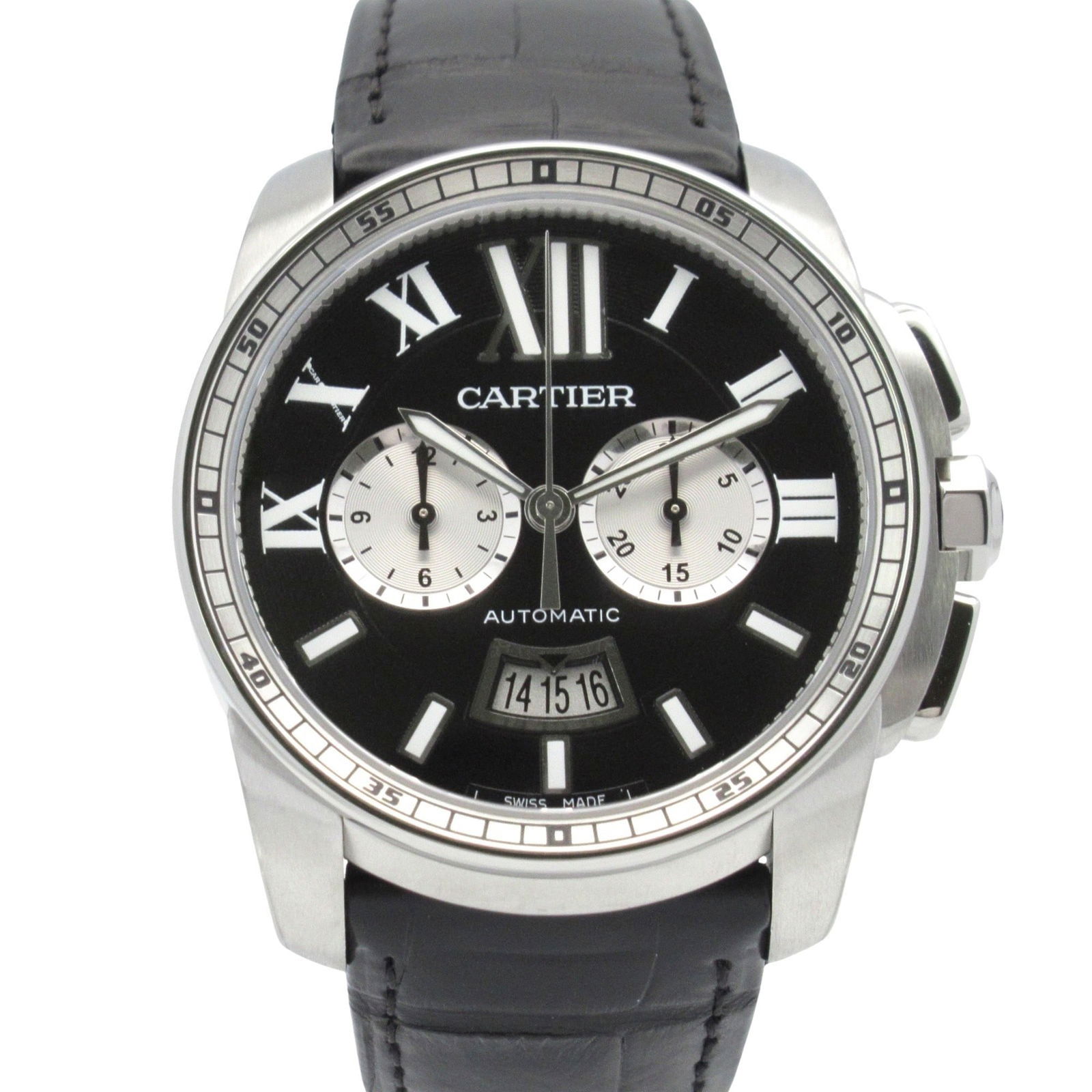 Wristwatch Cartier: Wristwatch Cartier This listing features Wristwatch Cartier. Item specifics are provided below. Item Specifics: Brand: Cartier Type: Wristwatch Gender: Men Material (Case): Stainless Steel Material