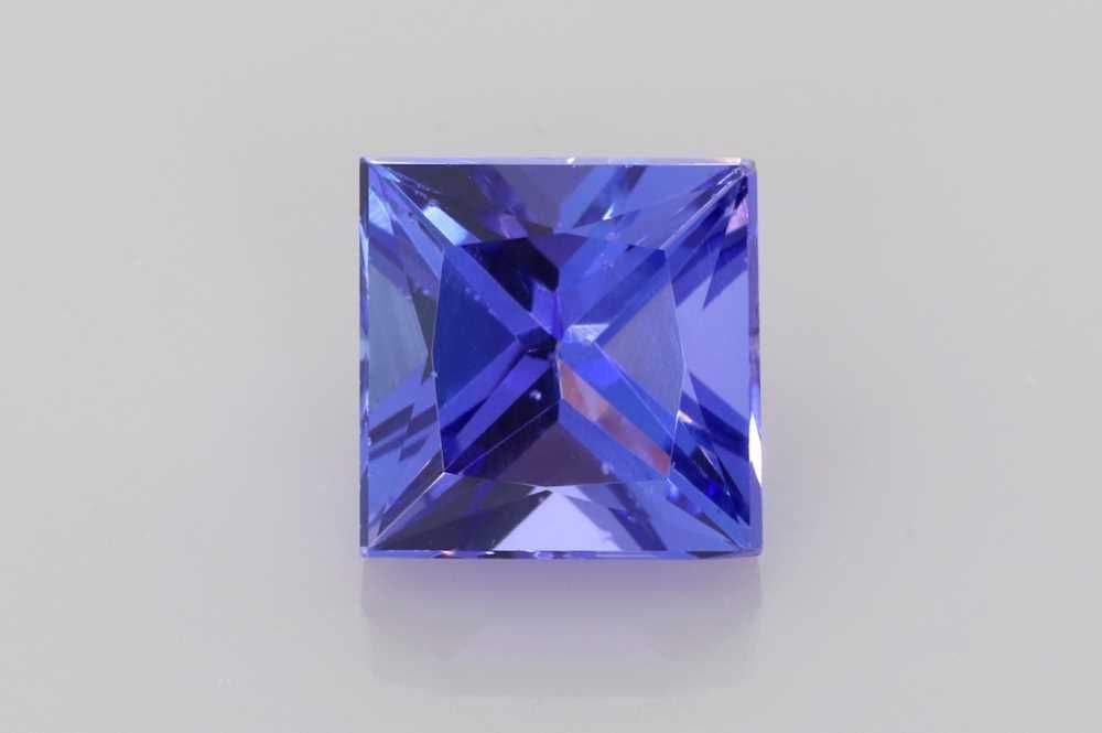 Loose Tanzanite Gemstone - Princess 1.71ct Blue EC (1 of 1)