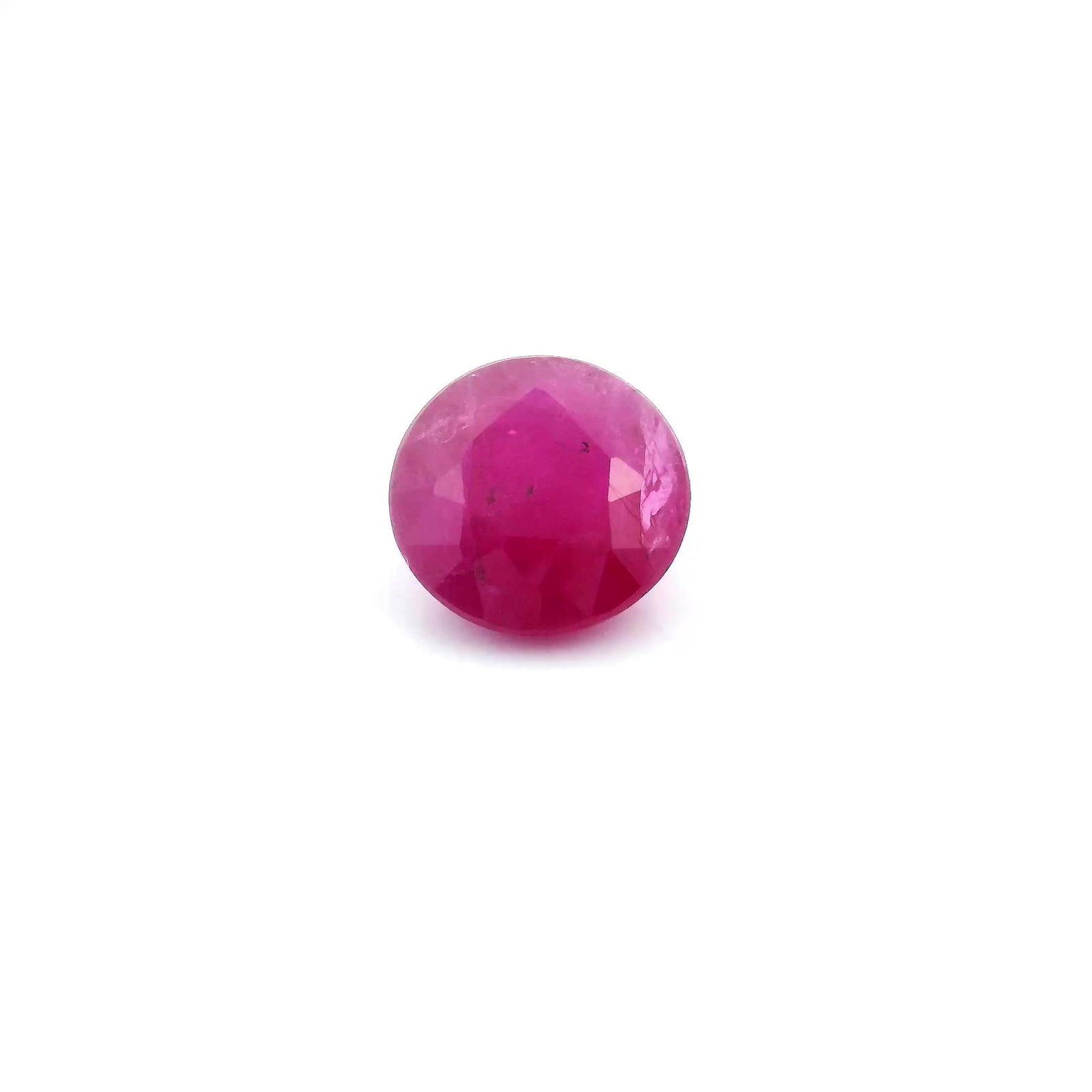 Loose Ruby Gemstone - GSI Round 1.44ct Red MI (1 of 1)