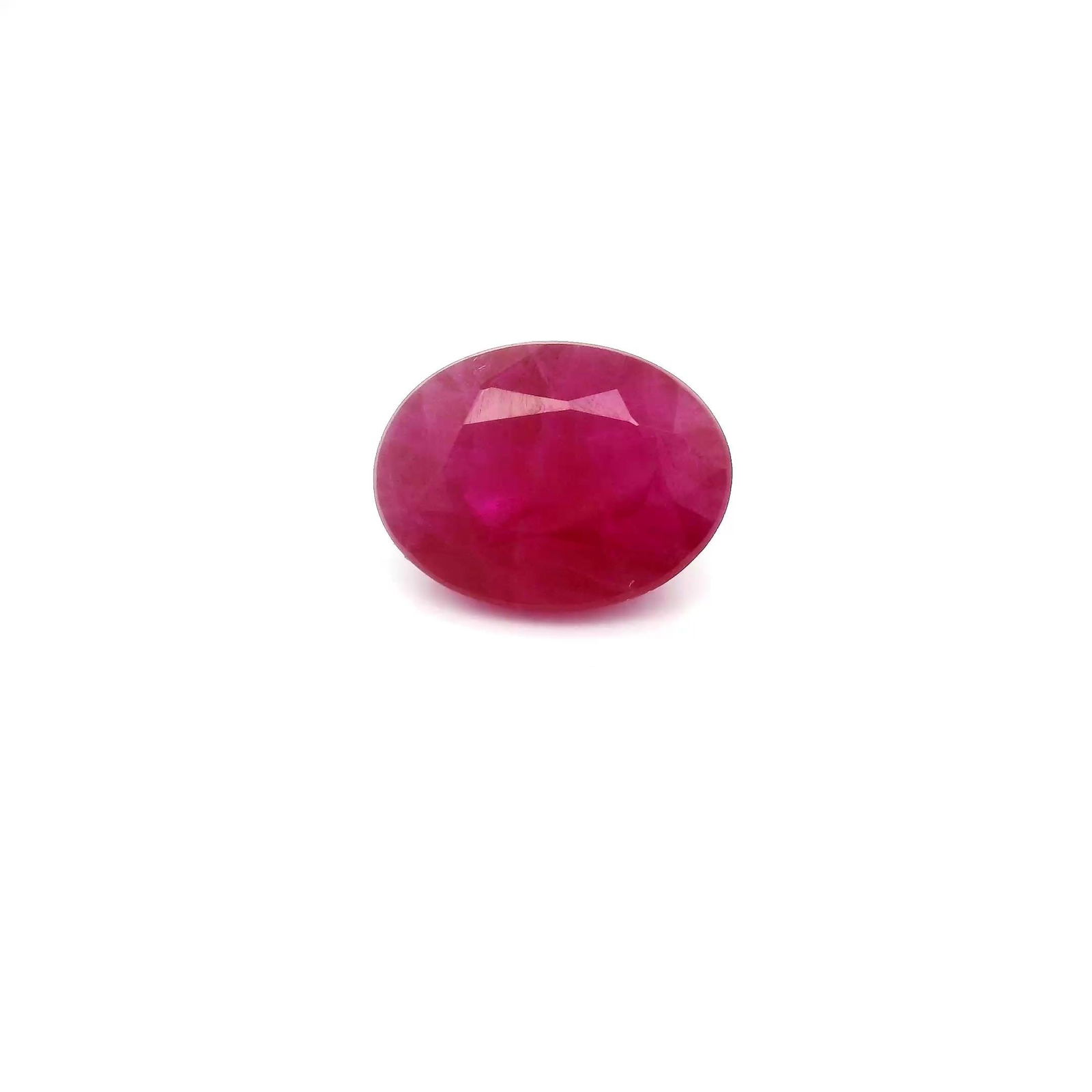 Loose Ruby Gemstone - GSI Oval 1.78ct Red MI (1 of 1)