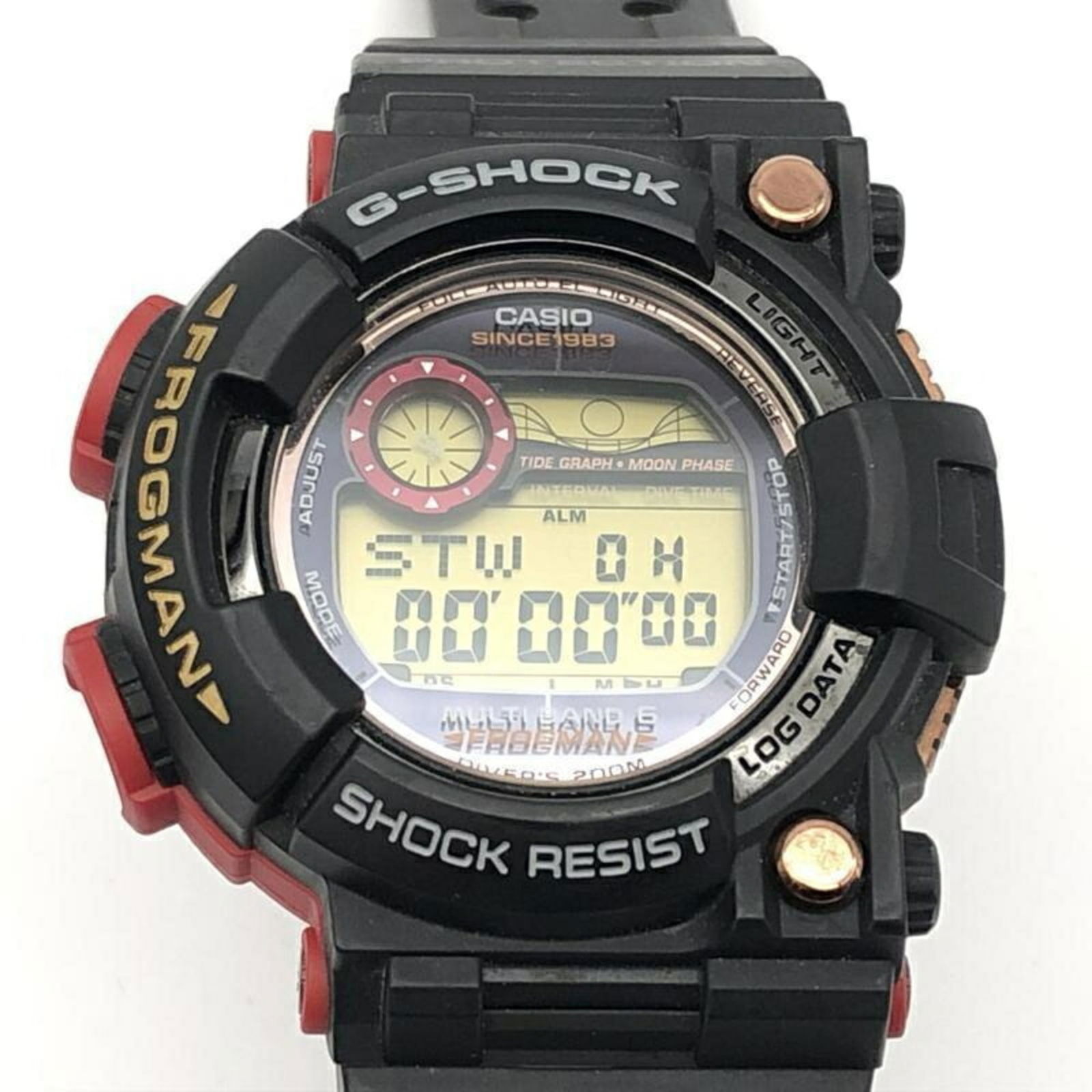 Wristwatch Casio: Wristwatch Casio This listing features Wristwatch Casio. Item specifics are provided below. Item Specifics: Brand: Casio Type: Wristwatch Gender: Men Color: Black, Red Color Color (Dial): Azzurro