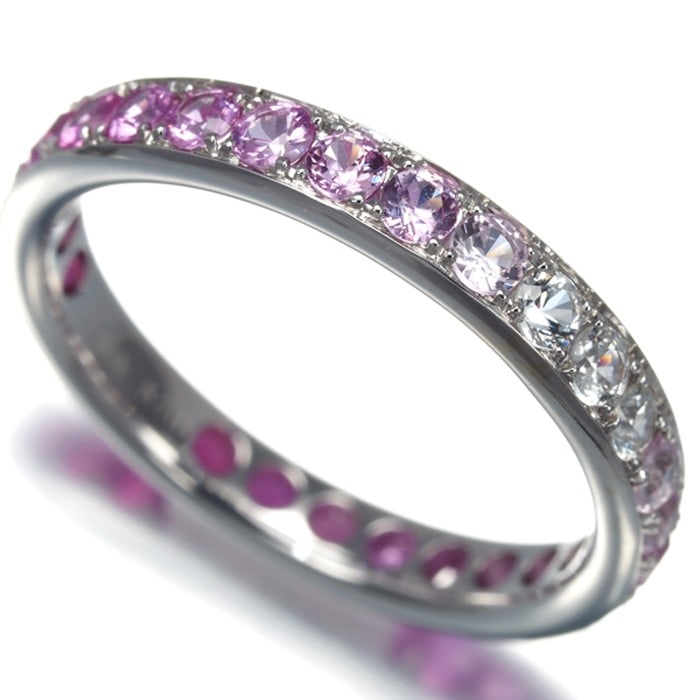 Gold Star Jewelry Ring Sapphire Full Eternity Us5 18K 750 White: Gold Star Jewelry Ring Sapphire Full Eternity Us5 18K 750 White This listing features Gold Star Jewelry Ring Sapphire Full Eternity Us5 18K 750 White. Item specifics are provided below. Item Specifics