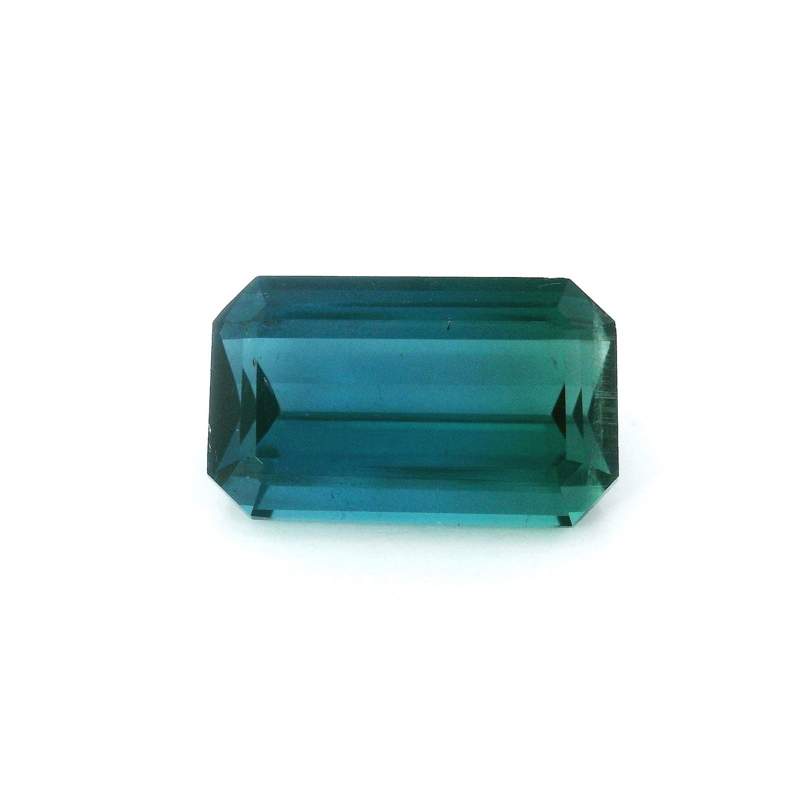 Loose Tourmaline Gemstone - GSI Octagonal 4.21ct Blue SI (1 of 1)