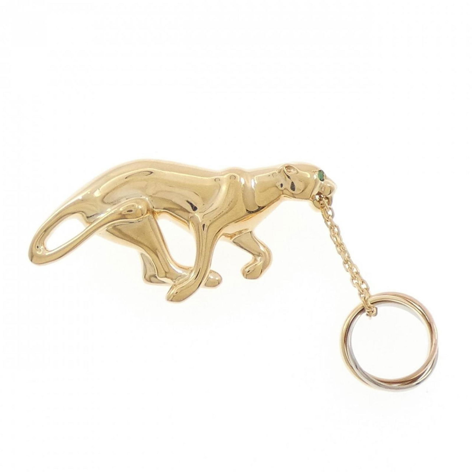 Yellow Gold (18K) - Cartier Brooch Pink Gold (18K) - White Gold (18K) (1 of 4)