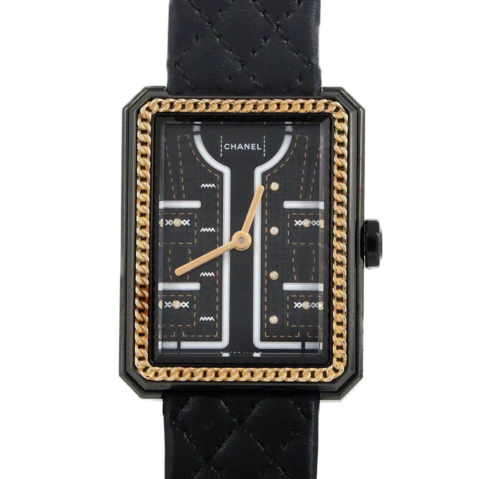 Wristwatch Chanel: Wristwatch Chanel This listing features Wristwatch Chanel. Item specifics are provided below. Item Specifics: Brand: Chanel Type: Wristwatch Display: Analog Material (Case): Stainless Steel, Yellow Go