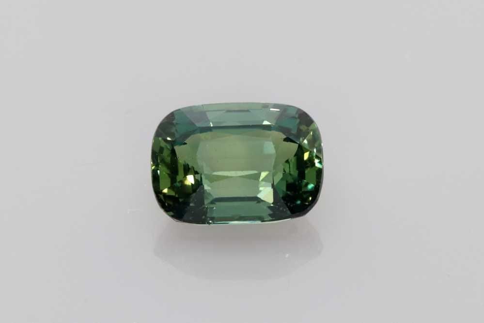 Loose Sapphire Gemstone - Cushion 2.05ct Green EC: Loose Sapphire Gemstone - Cushion 2.05ct Green EC This listing features Loose Sapphire Gemstone - Cushion 2.05ct Green EC. Item specifics are provided below. Item Specifics: Type: Sapphire Carat: 2.05