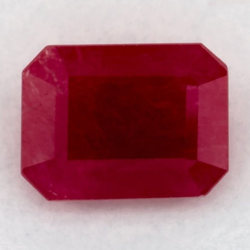 Loose Ruby Gemstone - Octagonal 1.66ct Red SI (1 of 1)