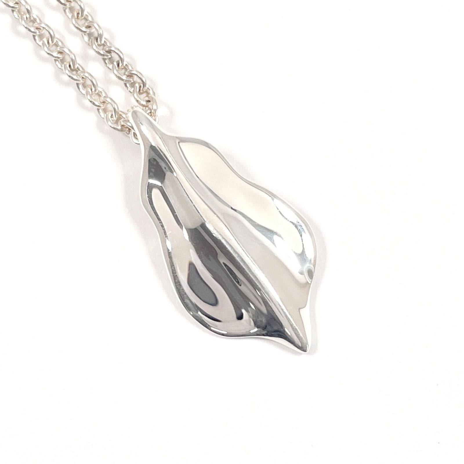 Women TIFFANY & Co. Tiffany Leaf Necklace in 925 Sterling Silver for (1 of 9)