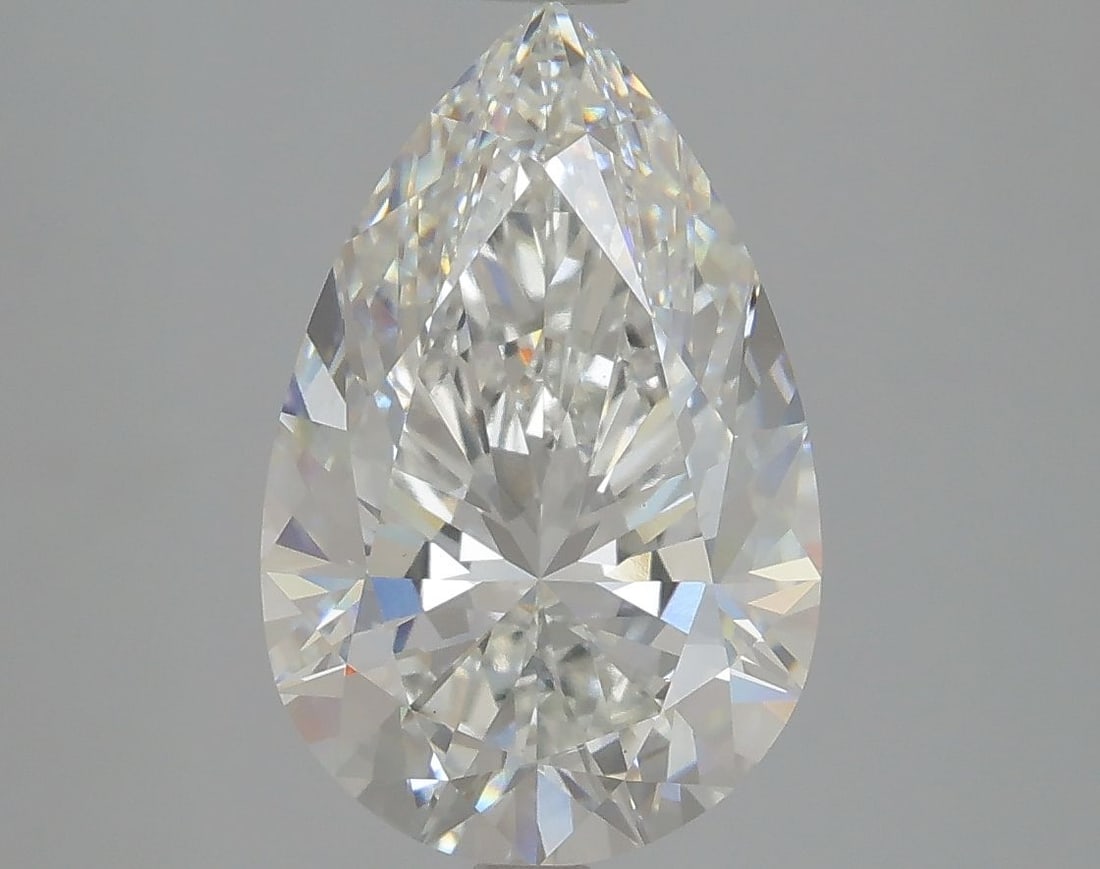 Loose Lab Diamond - IGI Pear 3.61ct F VS1 (1 of 1)