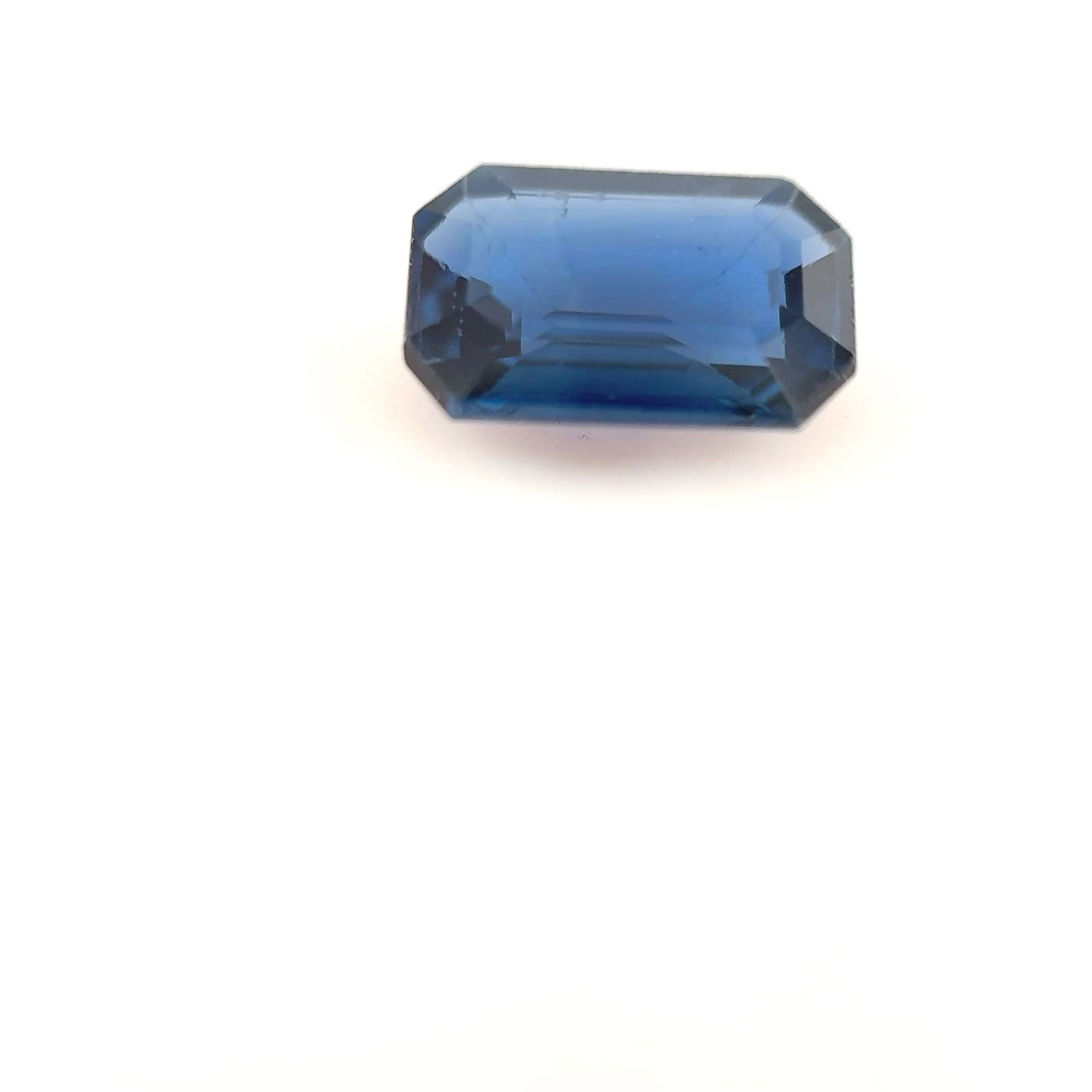 Loose Sapphire Gemstone - Emerald 1.02ct Blue SI (1 of 1)