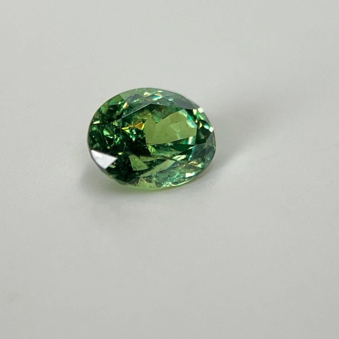 Loose Garnet Gemstone - Oval 2.11ct Green SI (1 of 1)