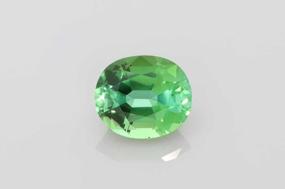 Loose Tourmaline Gemstone - Oval 4.93ct Green EC (1 of 1)