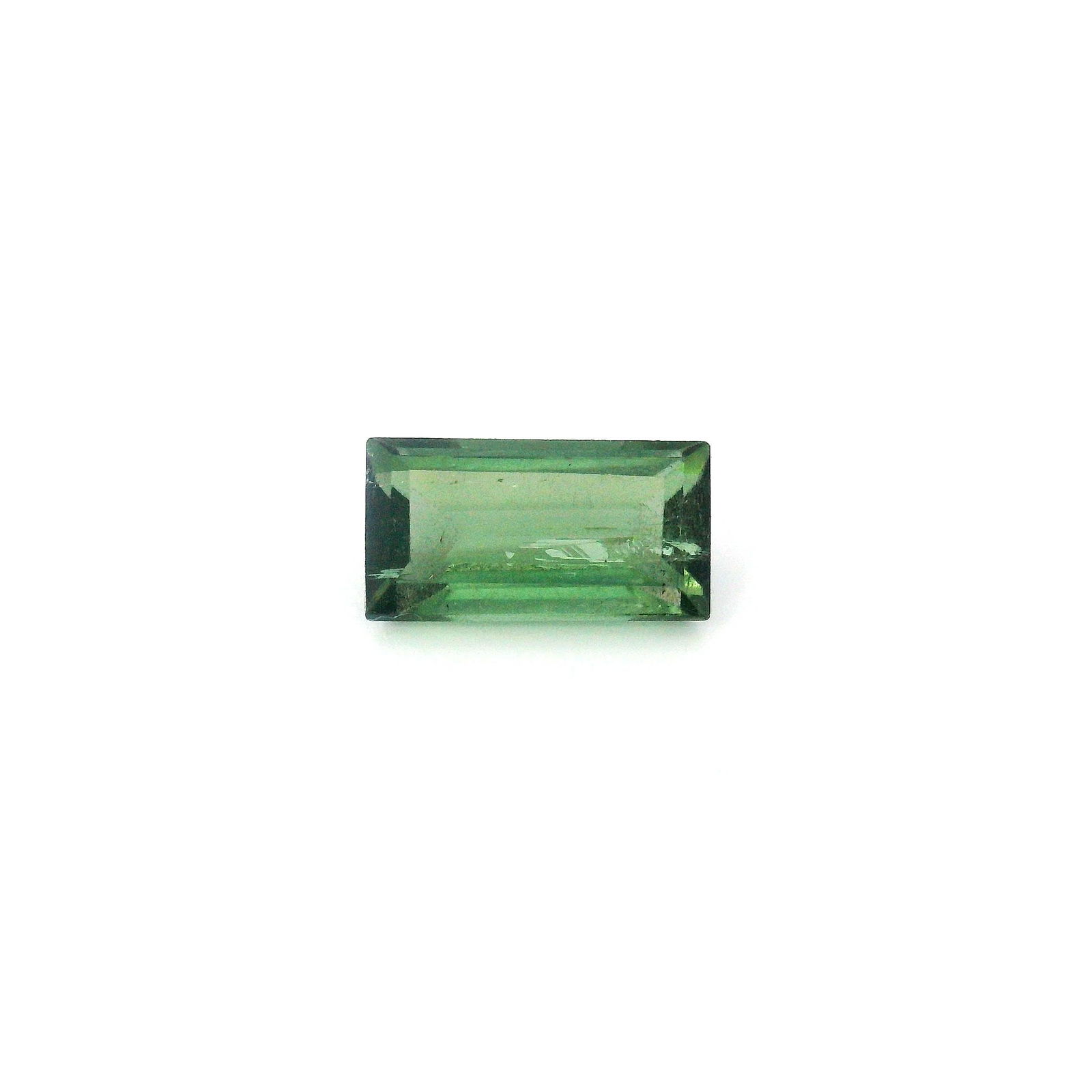 Loose Tourmaline Gemstone - GSI Rectangular 1.0ct Green SI (1 of 1)