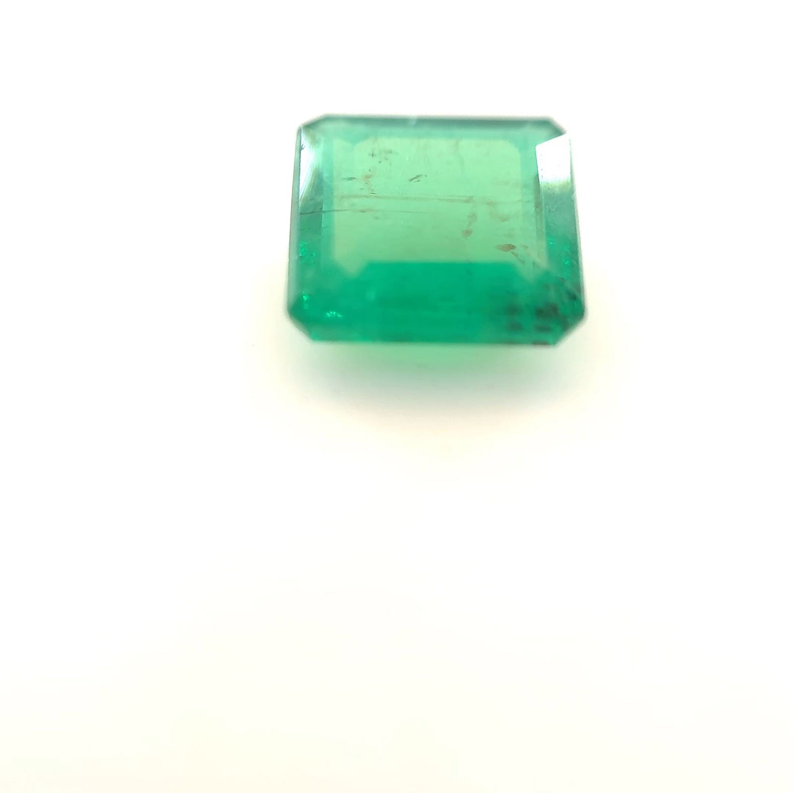 Loose Emerald Gemstone - Asscher 1.68ct Green MI (1 of 1)