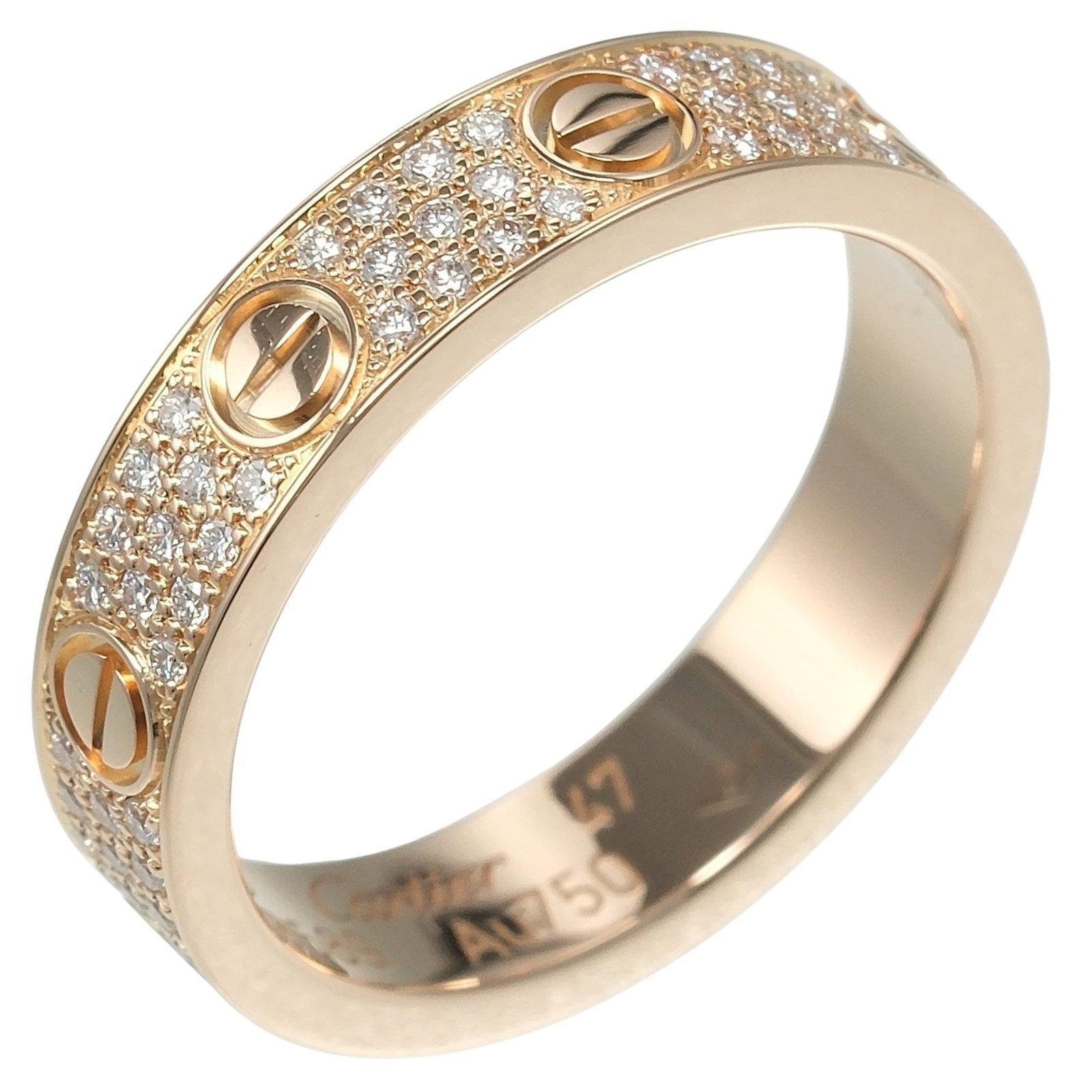 (18K) Cartier Band Ring Pink Gold: (18K) Cartier Band Ring Pink Gold This listing features (18K) Cartier Band Ring Pink Gold. Item specifics are provided below. Item Specifics: Brand: Cartier Type: Band Ring Gender: Women Color: Pink G