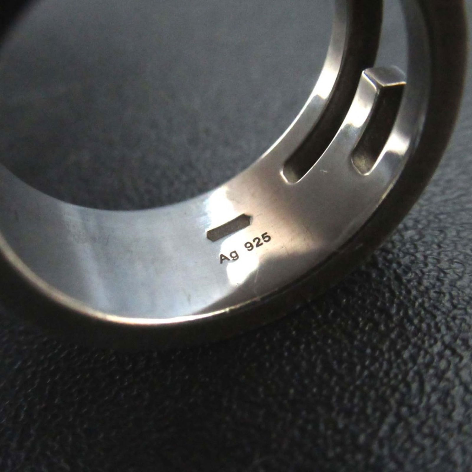 925 Gucci Band Ring Silver - 5