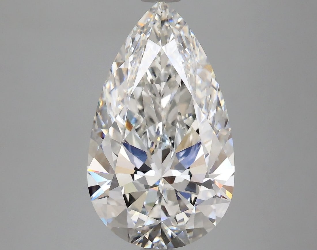 Loose Lab Diamond - IGI Pear 4.35ct F VS1 (1 of 1)