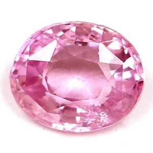 Loose Sapphire Gemstone - Oval 1.36ct Pink SI (1 of 1)
