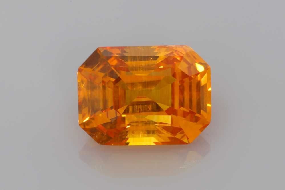 Loose Sapphire Gemstone - GIA Emerald 4.66ct Orange EC: Loose Sapphire Gemstone - GIA Emerald 4.66ct Orange EC This listing features Loose Sapphire Gemstone - GIA Emerald 4.66ct Orange EC. Item specifics are provided below. Item Specifics: Type: Sapphire