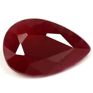 Loose Ruby Gemstone - Pear 1.92ct Red SI: Loose Ruby Gemstone - Pear 1.92ct Red SI This listing features Loose Ruby Gemstone - Pear 1.92ct Red SI. Item specifics are provided below. Item Specifics: Type: Ruby Carat: 1.92 Cut: Faceted Color: R