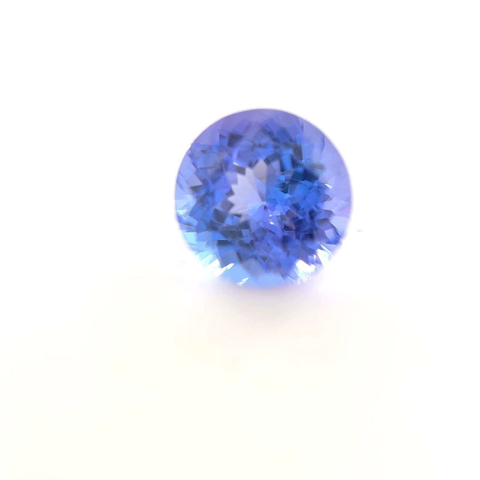 Loose Tanzanite Gemstone - Round 1.5ct Blue EC (1 of 1)