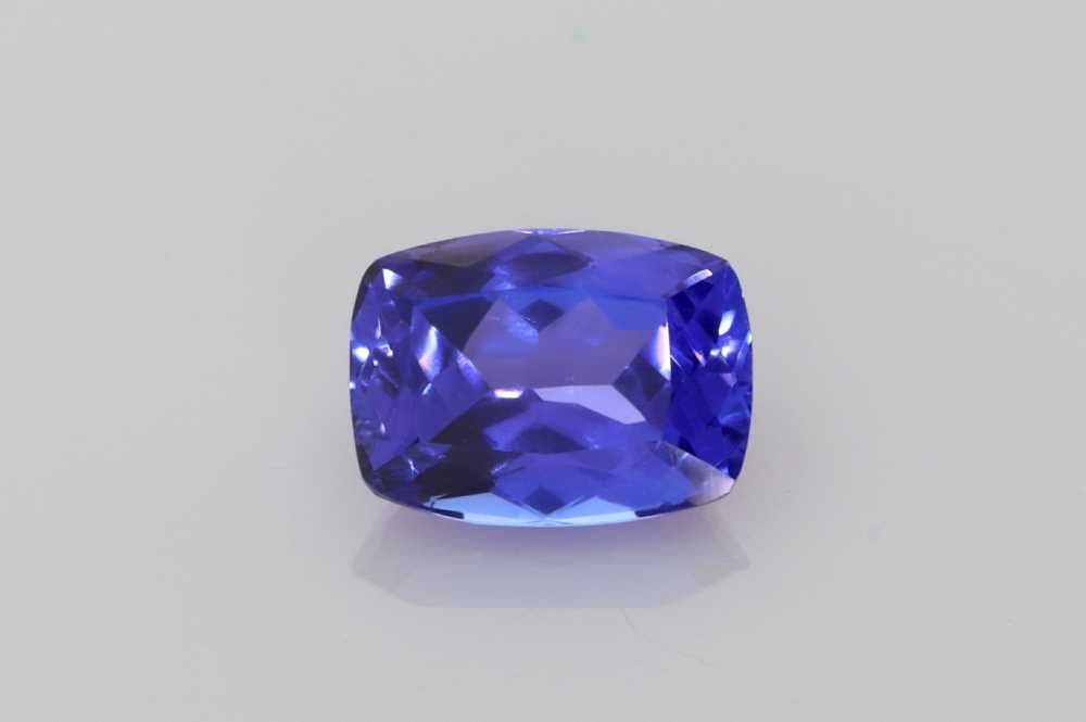 Loose Tanzanite Gemstone - Cushion 1.56ct Blue EC (1 of 1)