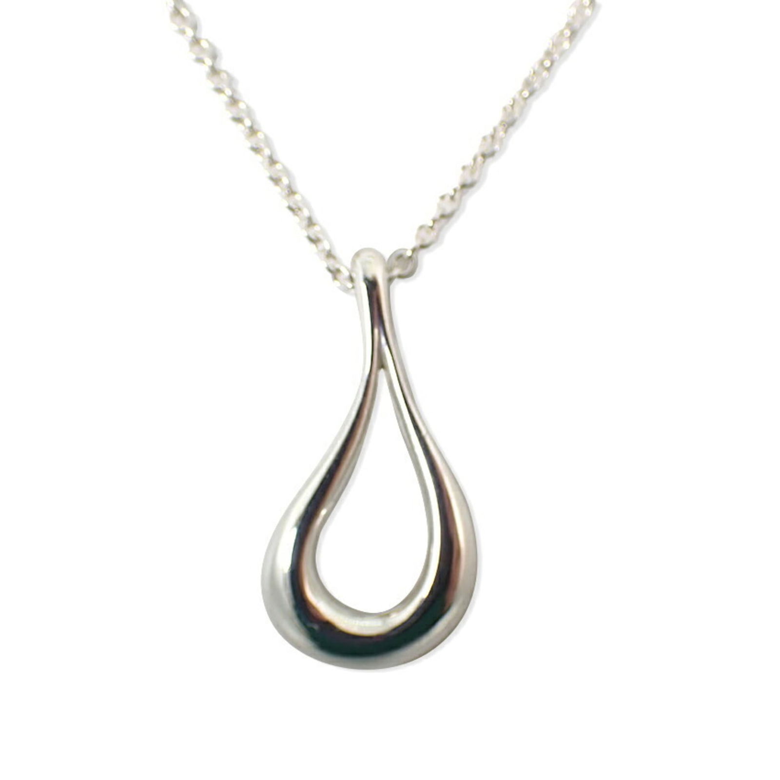 j92-4 TIFFANY 925 Teardrop Pendant Necklace: j92-4 TIFFANY 925 Teardrop Pendant Necklace This listing features j92-4 TIFFANY 925 Teardrop Pendant Necklace. Item specifics are provided below. Item Specifics: Brand: Tiffany Necklace Type: Pendant