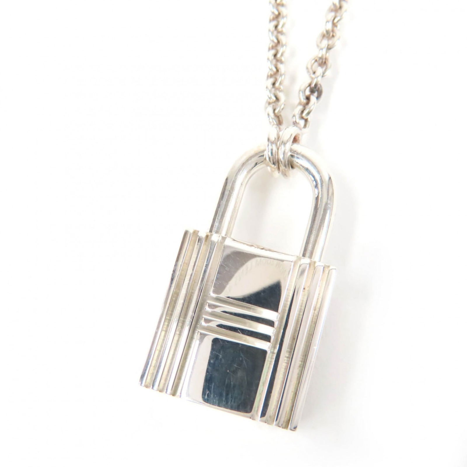 Women's - HERMES Cadena Necklace - AG925 Silver Pendant - Weight 23.2g: Women's - HERMES Cadena Necklace - AG925 Silver Pendant - Weight 23.2g This listing features Women's - HERMES Cadena Necklace - AG925 Silver Pendant - Weight 23.2g. Item specifics are provided below.