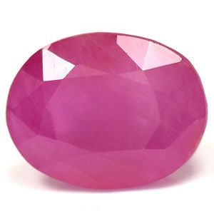 Loose Ruby Gemstone - Oval 3.24ct Red SI (1 of 1)