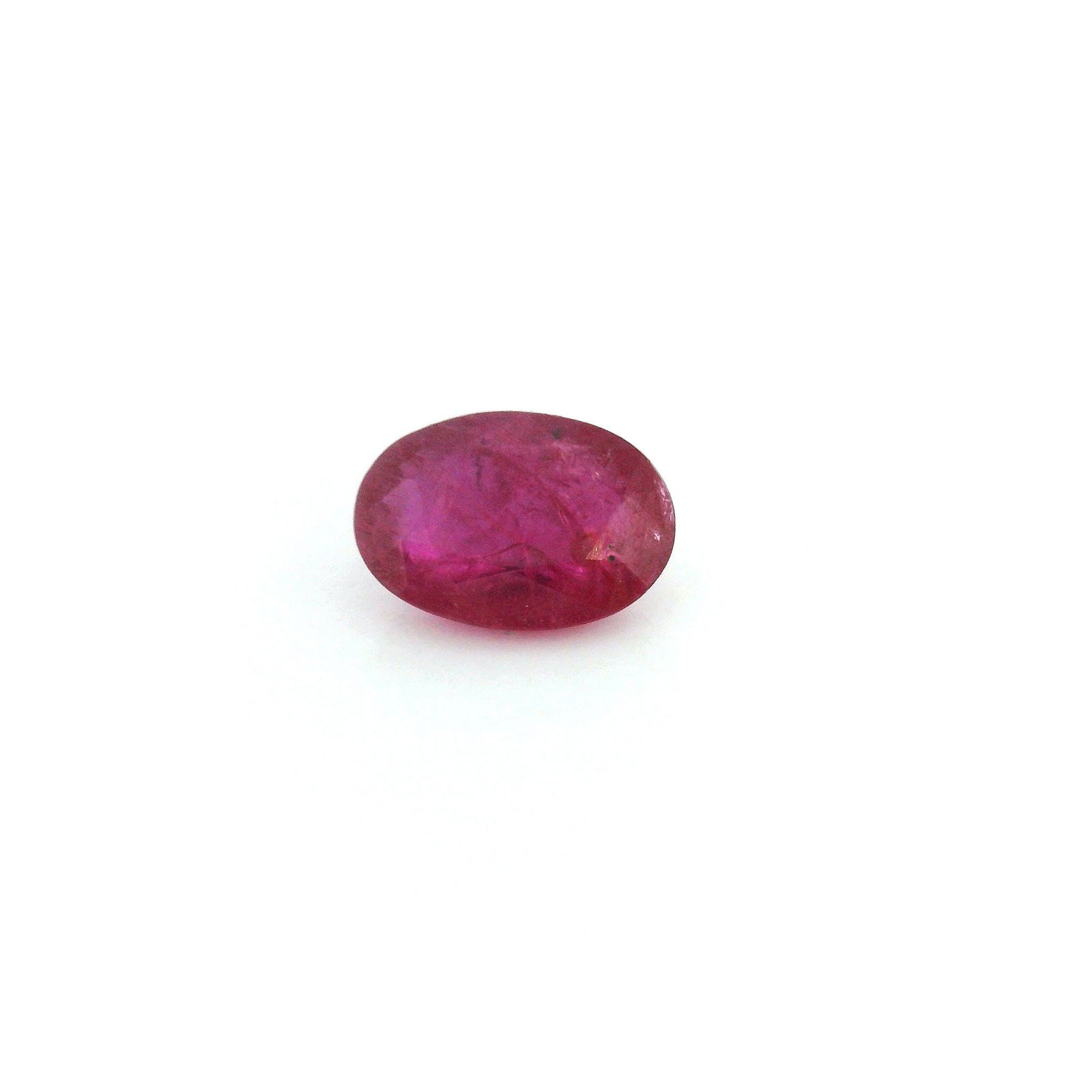 Loose Ruby Gemstone - GSI Oval 1.06ct Red MI (1 of 1)