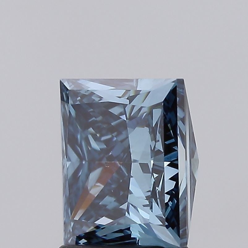 Loose Lab Diamond - IGI Princess 2.5ct Fancy Vivid Greenish Blue VS1 (1 of 1)