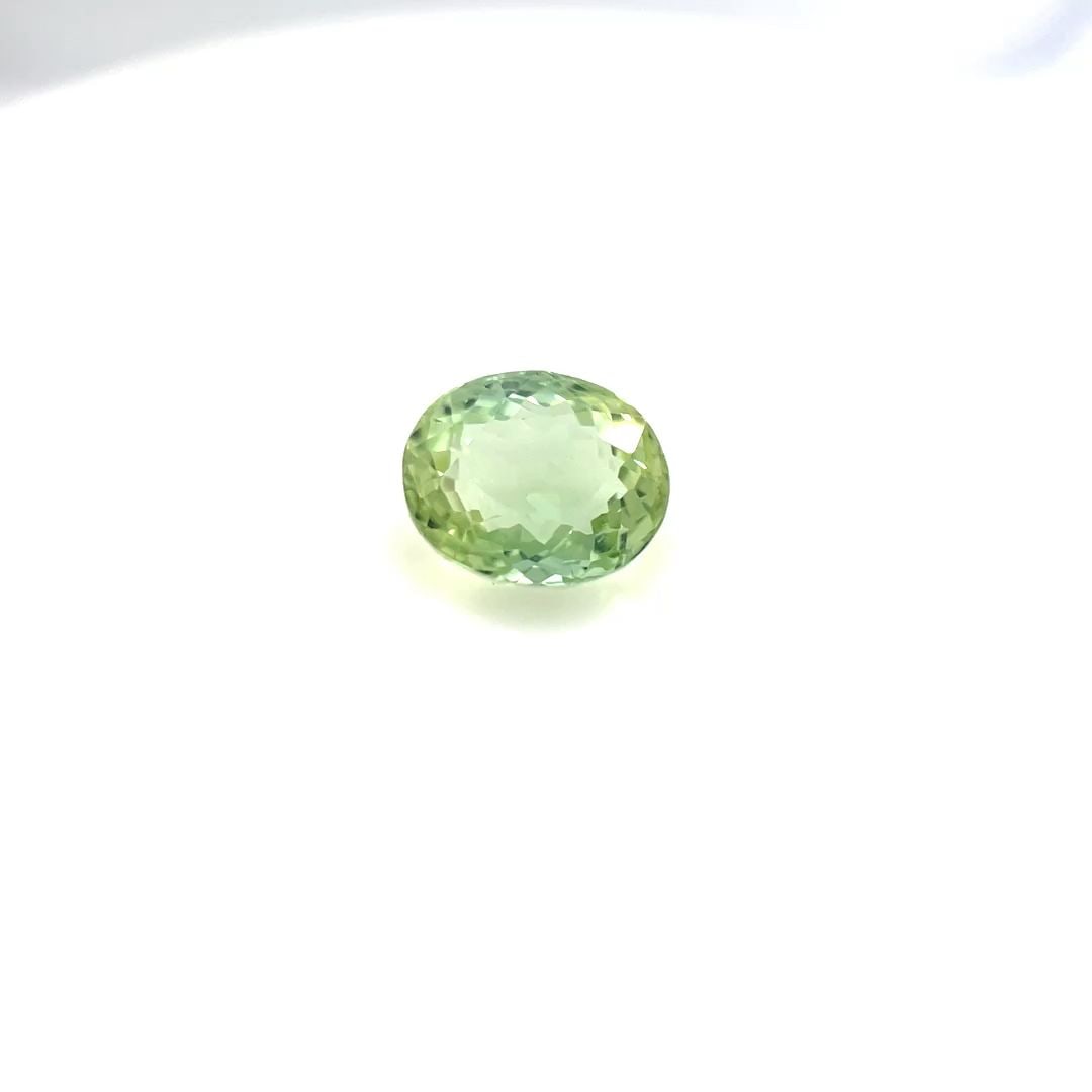 Loose Tourmaline Gemstone - Oval 2.24ct Green EC (1 of 1)