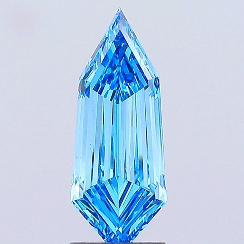 Loose Lab Diamond - IGI Hexagonal 2.36ct Fancy Vivid Blue VS1 (1 of 1)