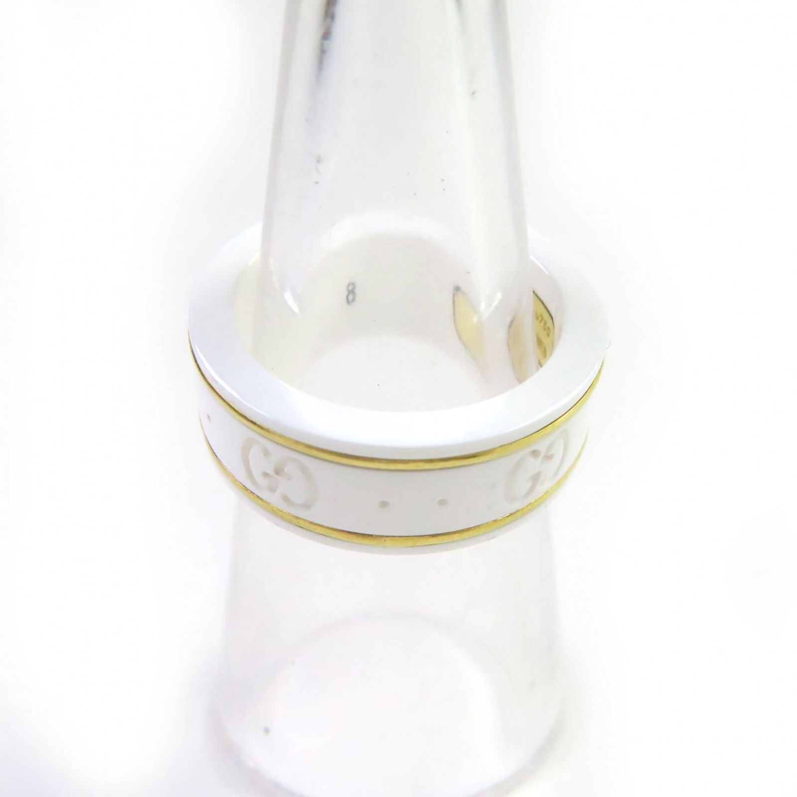 Ceramic Gucci Band Ring - 5